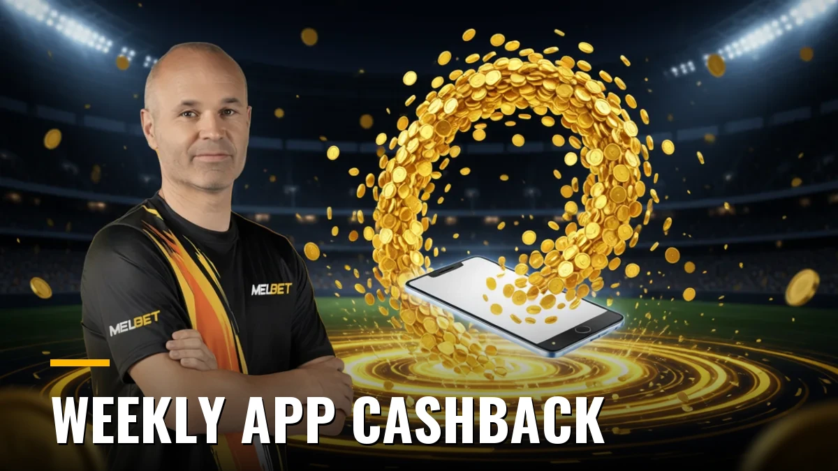 Weekly App Cashback: 10% every week